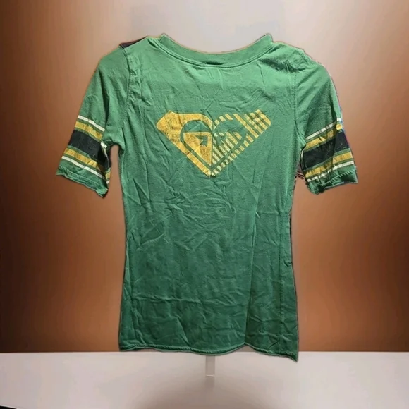 ROXY | Green & Purple Tee - Picture 2 of 4